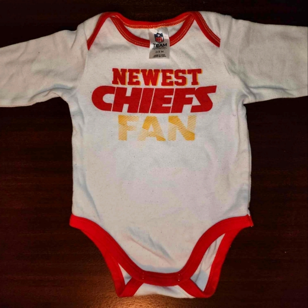 NFLBaby Boys Kansas City Chiefs Bodysuit 0-3 months
